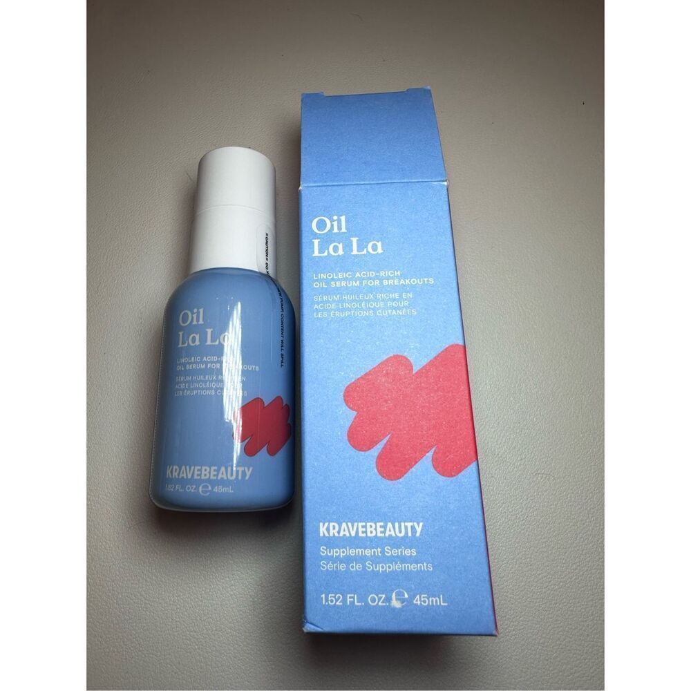 KraveBeauty Oil La La, Linoleic Acid-Rich Oil Serum 1.52oz